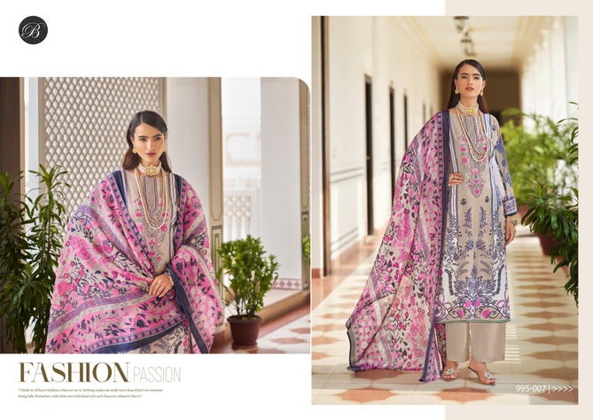 Riwayat Vol 6 By Belliza Viscose Rayon Printed Pakistani Dress Material Wholesale Online
